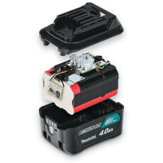 Аккумулятор BL1041B 4.0 Ah (2 шт.) + зарядное DC10SB MAKITA в кейсе