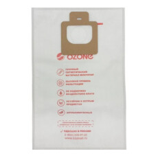 Мешки-пылесборники синтетические для пылесоса 12 шт. + 2 микрофильтра OZONE XXL-36