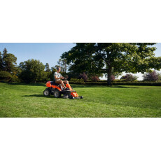 Райдер Husqvarna R 214TC с декой Combi 94 / 3 ножа
