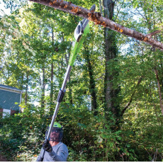 Высоторез аккумуляторный Greenworks G24PS20 24В