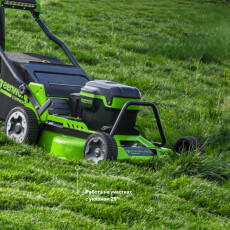 Аккумуляторная самоходная газонокосилка Greenworks GC82LM30S (без АКБ и ЗУ)