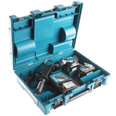Аккум. ударная дрель-шуруповерт MAKITA LXT DHP 458 RFE в чем. (2 АКБ 3Ач + ЗУ)