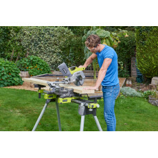Аккумуляторная торцовочная пила RYOBI R18MS216-0 (без батареи)