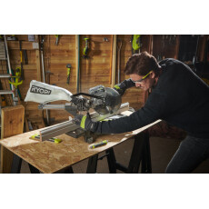 Аккумуляторная торцовочная пила RYOBI RMS18190-140G ONE+ (АКБ и ЗУ)