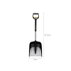 Лопата снеговая автомобильная телескопическая X-series FISKARS (987x280)
