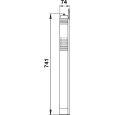 Скважинный насос Grundfos SQE 3-40