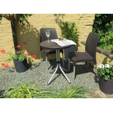 Комплект мебели KETER Chelsea Set, коричневый