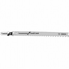 Пилка для ручного лобзика Bosch Progressor for Wood and Metal T 345 XF 132 мм 5 шт.
