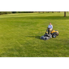 Газонокосилка бензиновая с сиденьем Stiga Park 500 W