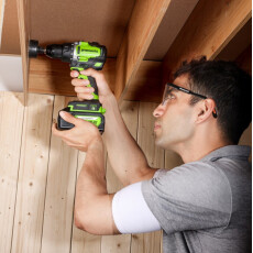 Аккумуляторная дрель-шуруповерт Greenworks GD24DD90 24В