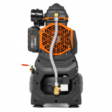 Компрессор аккумуляторный безмасляный 21В/220В DAEWOO DAC 90SLi SET