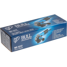 Одноручная углошлифмашина BULL WS 1217