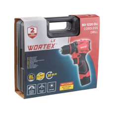 Аккум. дрель-шуруповерт WORTEX LX BD 1220 DLi