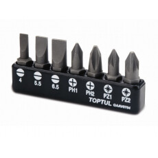 Набор бит "+", "-" 7шт. TOPTUL (GAAV0704)
