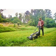 Газонокосилка аккумуляторная самоходная Ryobi RY36LMX51A-160