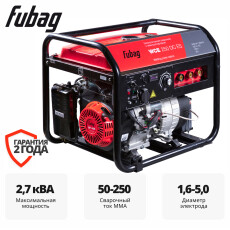 Сварочный генератор FUBAG WCE 250 DC ES с электростартером