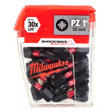 Бита ударная MILWAUKEE SHOCKWAVE PZ1 25 мм (25 шт.)