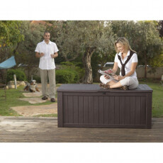 Сундук пластиковый уличный Keter ROCKWOOD DECKBOX