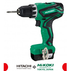 Аккумуляторный шуруповерт Hikoki DS10DAL (+ набор бит HItachi на 24 предмета)