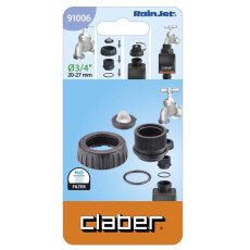 Соединитель для крана с фильтром Claber 3/4"