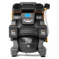 Компрессор аккумуляторный безмасляный 42В/220В DAEWOO DAC 180S Li