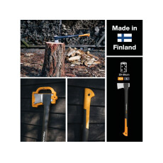 Топор-колун X21 FISKARS + нож универсальный (комплект)