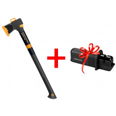 Топор-колун Fiskars Solid + Точилка Fiskars Solid