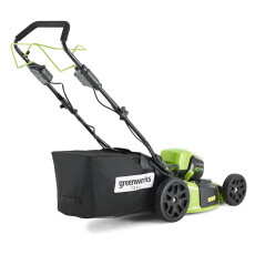 Аккумуляторная газонокосилка Greenworks GD60LM46SPK4 60В (АКБ 4Ач + ЗУ)