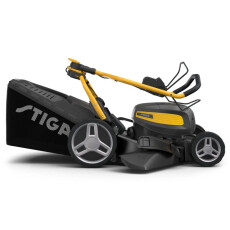 Газонокосилка аккумуляторная самоходная STIGA Combi 748e V Kit