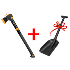 Топор-колун Fiskars Solid + Лопата автомобильная FISKARS Solid