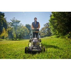 Газонокосилка аккумуляторная самоходная Ryobi RY36LMX51A-160