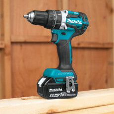 Аккум. ударная дрель-шуруповерт MAKITA DHP484RTJ в кейсе (2 АКБ 5Ач + ЗУ)
