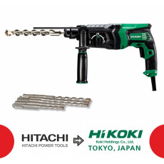 Перфоратор Hikoki DH26PC2 + 5 буров