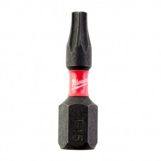 Бита ударная для шуруповерта MILWAUKEE SHOCKWAVE TX15 25 мм (25 шт.)