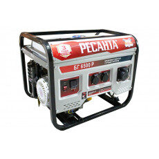 Бензиновый генератор Ресанта БГ 6500 Р (64/1/45)