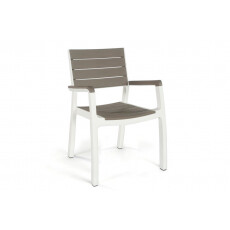 Стул Keter Harmony armchair (белый-капучино)