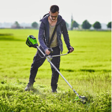 Аккумуляторный триммер Greenworks GD60BCB (2 АКБ 5Ач + ЗУ)