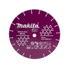Алмазный круг 355х25.4 мм по металлу MAKITA (сухая резка, быстрый рез)