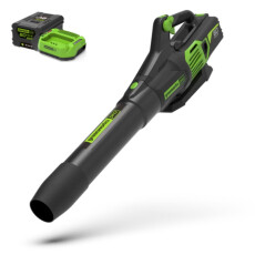 Воздуходувка аккумуляторная Greenworks GD60ABK4 60В (АКБ 4Ач + ЗУ)