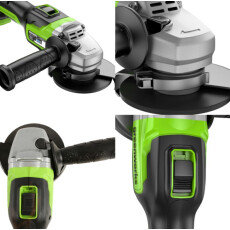 Аккумуляторная углошлифовальная машина Greenworks GD24AG 24В