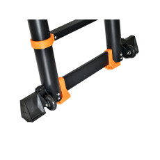 Лестница телескопическая 2-х секц. алюм. 410/820см, 2х10ступ. 28,8кг BLACK LINE STARTUL (ST9932-082)