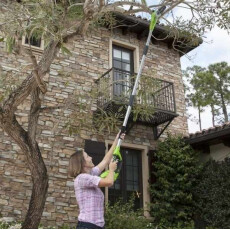 Высоторез аккумуляторный Greenworks G24PS20 24В