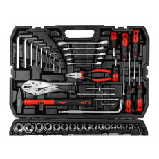 Набор инструментов 1/4", 3/8", 1/2" 6 граней 142 предмета PRO STARTUL Stuttgart (PRO-142S)