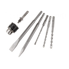 Перфоратор WORTEX RH 2829-1 в чем. + 3 сверла, 2 зубила