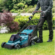 Газонокосилка аккумуляторная MAKITA XGT LM004GU102 (АКБ 4Ач + ЗУ)
