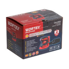Аккум. эксцентриковая шлифмашина WORTEX COS 1218 E в кор. ALL1 XLT SOLO