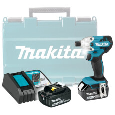 Аккумуляторный шуруповерт MAKITA LXT DTD 156 RFE в чемодане