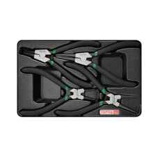 Набор съемников стопорных колец 4 предмета TOPTUL (GZA-0406)