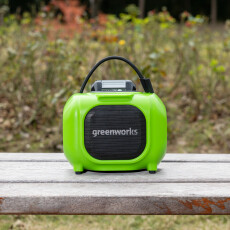 Беспроводная акустическая система Greenworks GPT-MNBS 24V с гибридным питанием (без АКБ и ЗУ)