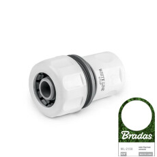 Коннектор с аквастопом BRADAS WHITE LINE 3/4"